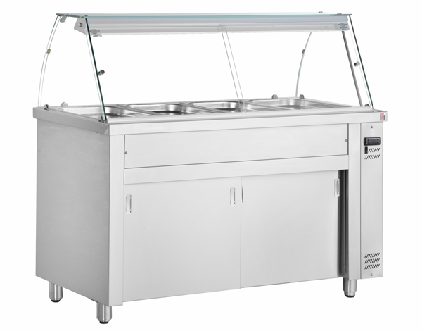 Inomak Hot Cupboard and Bain Marie 